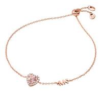 Michael Kors - Bracciale Premium Argento Tono Oro Rosa con Cristalli da Donna MKC1518A2791