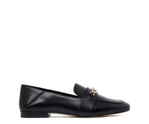 Michael Kors - Mocassino Tiffanie Nero con Logo Oro - - Shoes - Donna - Nero - 36 EU
