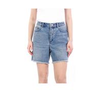 Michael Kors - Mr59066Fau Boyfriend Denim Shorts - - Shorts - Donna - Blu - S