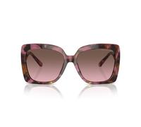 Michael Kors Nice Mk 2213 Occhiali Da Sole Donna Avana Squadrato Viola 57mm