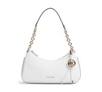Michael Kors Nolita Medium Borsa a spalla bianco, pelle di vacchetta grana, donna