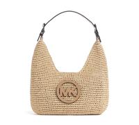 Michael Kors Nolita Small Borsa hobo beige, polipropilene, donna
