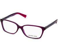 Michael Kors Occhiali da Sole MK4039 India 3222 Trasparente Viola, 54/15/135