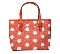 Michael Kors Orange Fabric Backpack