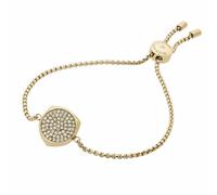 Michael Kors Oro, Cristalli Ciondolo, Elasticizzato Catena Regolabile Bracciale