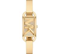 MICHAEL Michael Kors Orologio analogico 'EMPIRE' marrone scuro / oro / trasparente, Taglia One Size