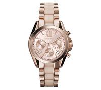 Michael Kors Orologio analogico da donna al quarzo con cinturino in acciaio inossidabile MK6066, Rosa/rosa, Taglia unica, Bracciale