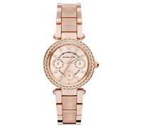 Michael Kors Orologio da donna Mini Parker in acciaio inossidabile oro rosa MK6110