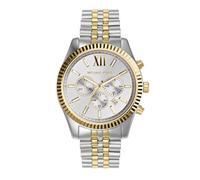 Michael Kors Orologio Lexington per uomo, movimento cronografo al quarzo da 45 mm con cinturino in acciaio inossidabile