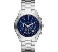 Michael Kors Orologio Runway da uomo, movimento cronografo al quarzo con cinturino in acciaio inossidabile