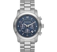 Michael Kors Orologio Runway da uomo, movimento cronografo al quarzo con cinturino in acciaio inossidabile