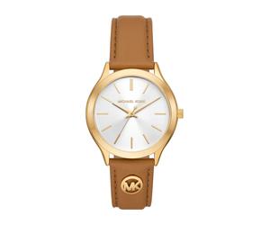 Michael Kors - Orologio Slim Runway - - Accessories - Donna - Marrone - ONE SIZE