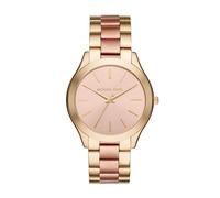 Michael Kors Orologio Slim Runway da donna, movimento al quarzo a tre lancette da 42 mm con cinturino in acciaio inossidabile
