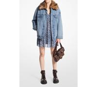 Michael Kors Oversized Denim Jacket In Light Wash Blue Taglia: OS | Giacche di jeans Outlet | Donna | Blu
