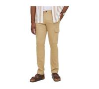 Michael Kors - Pantaloni Cargo Elasticizzati in Cotone - - Trousers - Uomo - Beige - W32 L32