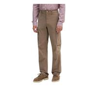 Michael Kors - Pantaloni Cargo in Popeline di Cotone Elasticizzato - - Trousers - Uomo - Marrone - W32 L32