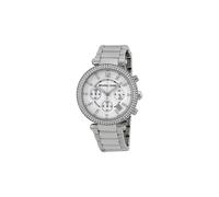 Orologio Michael Kors Parker cronografo in acciaio con strass - MK5353