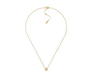 Michael Kors Parure da donna in pietre semi-preziose con collana e orecchini,Oro lucido