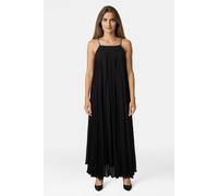 Michael Kors Pleated Chain Midi Dress Black Taglia: XL | Maxi abiti Outlet | Donna | Nero