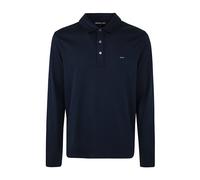 Michael Kors - Polo a Maniche Lunghe Elegante MK Crew - - Tops - Uomo - Blu - S