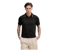 MK Polo in jersey di cotone con logo - Nero - Michael Kors S