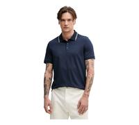 Michael Kors - Polo in Cotone Jersey con Bordi Logo - - Tops - Uomo - Blu - M