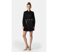 Michael Kors Poplin Pleated Mini Dress Black Taglia: S | Abiti Mini Outlet | Donna | Nero
