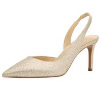 MK Décolleté slingback Alina Flex in mesh metallizzato glitterato - Oro - Michael Kors EU 40.5