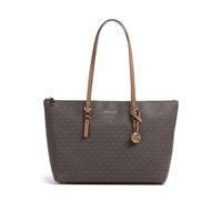 Michael Kors Quinn Large Borsa shopper marrone, pelle sintetica, donna