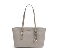 Michael Kors Quinn Medium Borsa shopper taupe, pelle sintetica, donna
