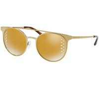 Michael Kors Ray-Ban Donna 11684Z Occhiali da sole, Oro (Shiny Pale Gold/Tone), 52