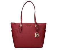 Michael Kors Red Leather Shoulder Bag