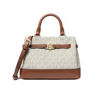 Michael Kors Reed Extra-Small Signature Logo Satchel Vanilla