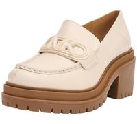 Michael Kors Rocco Heeled Loafer, Mocassino Donna, Crema Chiaro, 41 EU