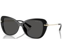 Michael Kors Donna MK2230U SAINT CROIX 300587 Occhiali da sole Iniettato Nero Grigio Farfalla Normale