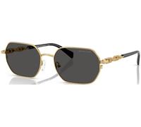Michael Kors Unisex MK1165 SAINT MARTIN 189687 Occhiali da sole Metallo Oro Grigio Geometrica Normale