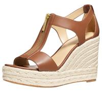 Michael Kors Sandali da donna Berkley Mid Zeppa, Bagagli, 37 EU