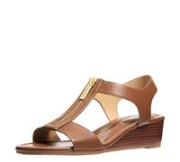 Michael Kors Sandalo Berkley con zeppa da donna, Bagagli, 36 EU