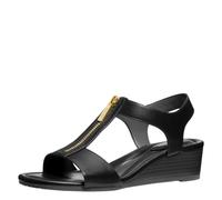 Michael Kors Sandalo Berkley con zeppa da donna, nero, 38 EU