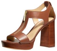 Michael Kors Sandalo Berkley Mid Donna con Tacco, Bagagli, 40.5 EU