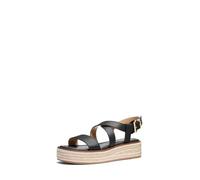 Michael Kors Sandalo Espadrille Donna Lynn, nero, 40 EU