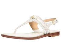 Michael Kors Sandalo piatto da donna Mandy Thong Sandalo, Vaniglia/Crema, 9.5