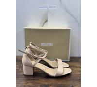 Michael Kors Sandalo Serena Flex In Pelle Beige Casual Donna 37.5