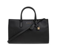 Michael Kors - Scarlett: borsa a mano in pelle media - - Bags - Donna - Nero - ONE SIZE
