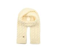 Michael Kors Sciarpa da donna con cavi mobili, accessorio alla moda, ideale per il freddo, Crema, taglia unica