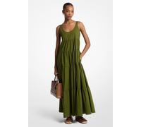 Michael Kors Scoop Neck Tier Dress In Green Taglia: M | Maxi abiti Outlet | Donna | Verde