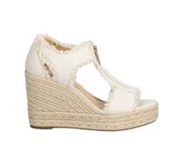 Michael Kors, ,Shoes ,Donna ,Bianco ,36 EU Sneakers Bianche Berkley Mid Wedge