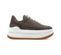 Michael Kors, ,Shoes ,Donna ,Marrone ,37 EU Hayes Lace Up Platform Sneakers