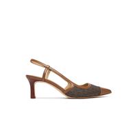 Michael Kors, ,Shoes ,Donna ,Marrone ,39 EU Alora Toe Cap Mid Sling