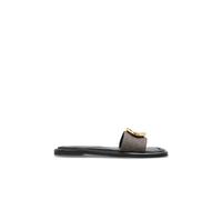 Michael Kors, ,Shoes ,Donna ,Marrone ,40 EU Milan Signature Logo Slide